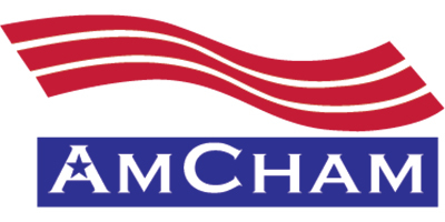 American Chamber of Commerce in Georgia logo